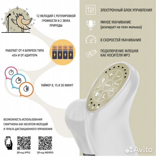 Стульчик для кормления Nuovita Unico 3 в 1