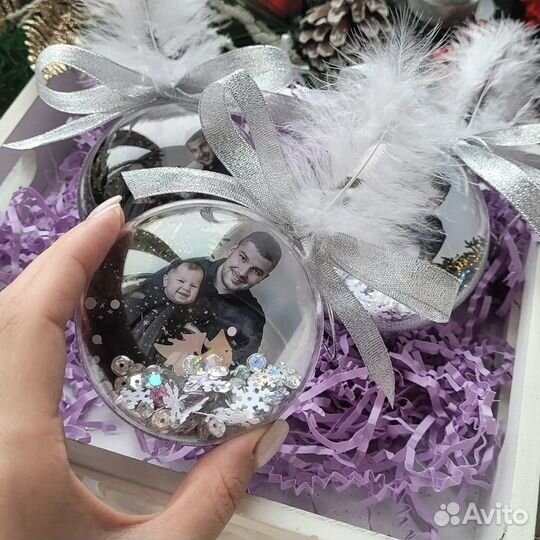 Новогодние подарочные наборы с Вашими фото