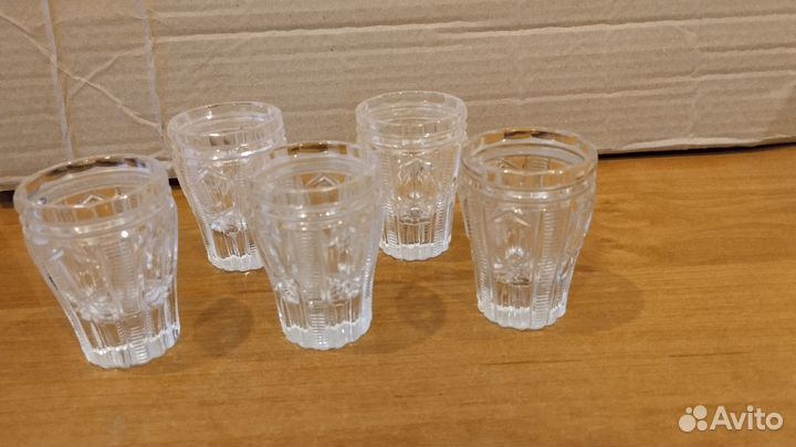 Стопки СССР набор 5 шт