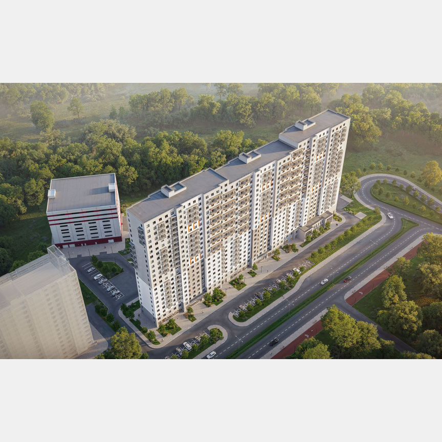1-к. квартира, 34,1 м², 3/21 эт.