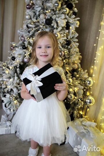 Платье для девочки 110 праздничное