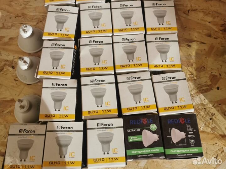Светодиодная лампа feron gu10 11w, 2700k, 910 lm
