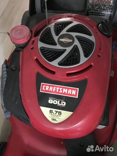 Газонокосилка craftzman бензиновая самоходная