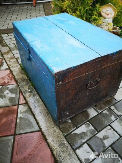 Сундук деревянный старинный