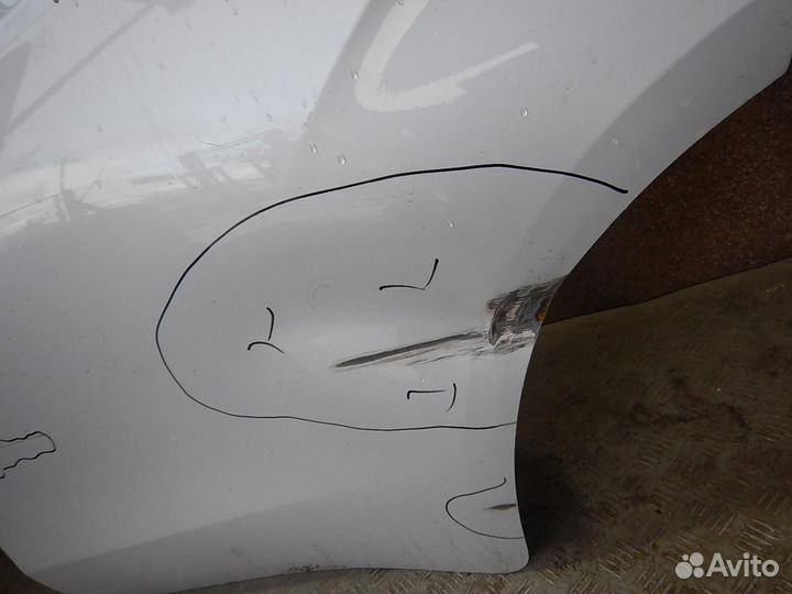 Дверь задняя левая BMW X6