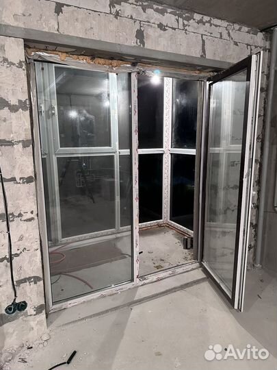 Дверь пластиковая балконная