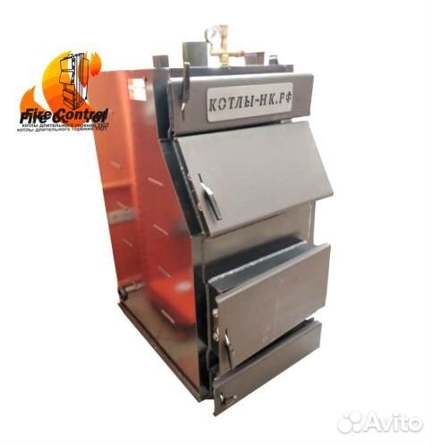 Котел длительного горения с увеличенной топкой