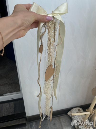 Ленточки, свадебный декор