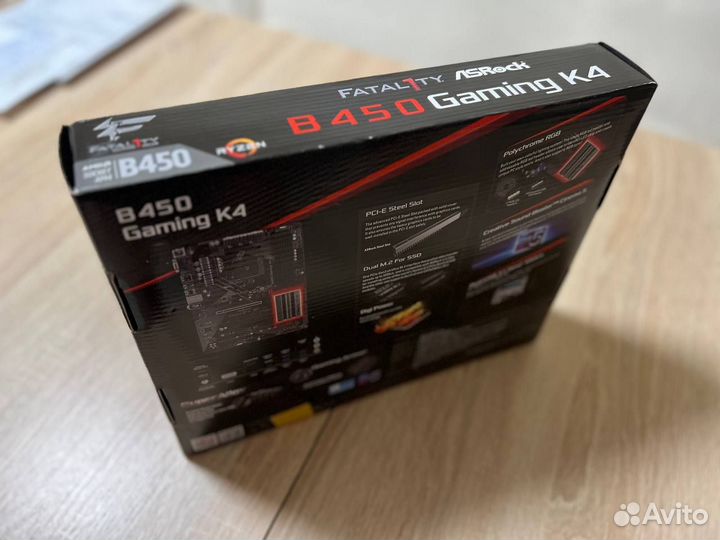 Материнская плата ASRock Fatal1ty B450 Gaming K4