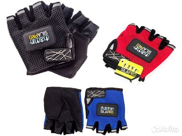 Перчатки для велосипеда и фитнеса sila PRO