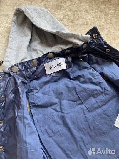 Детский жилет с капюшоном на 80-86 размер