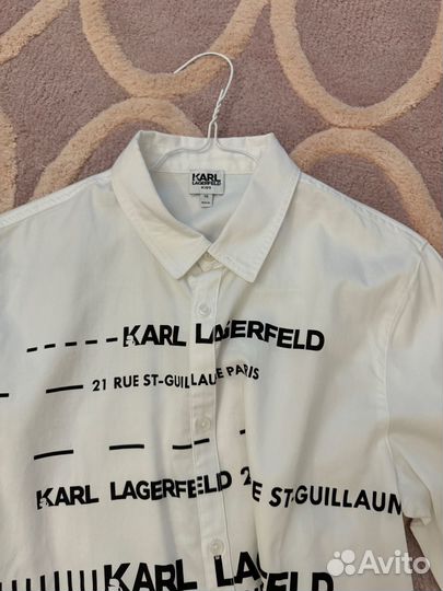 Karl lagerfeld рубашка 16 лет