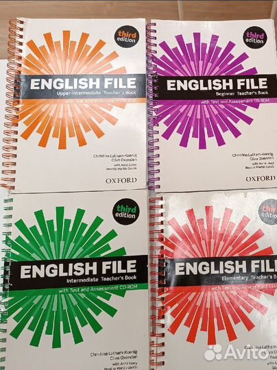 Учебники English file третье издание