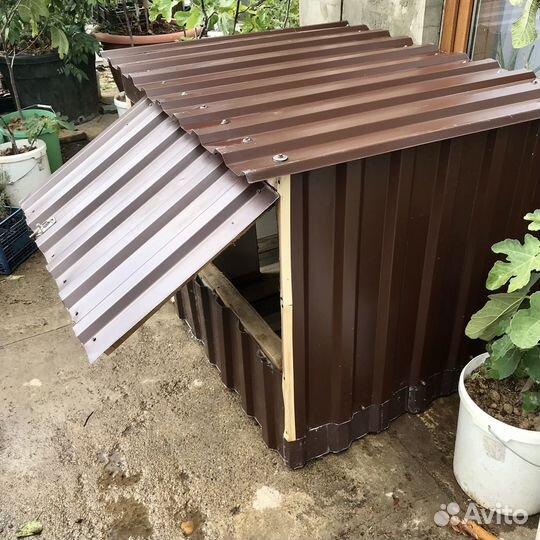 Будка утепленная большая для собаки