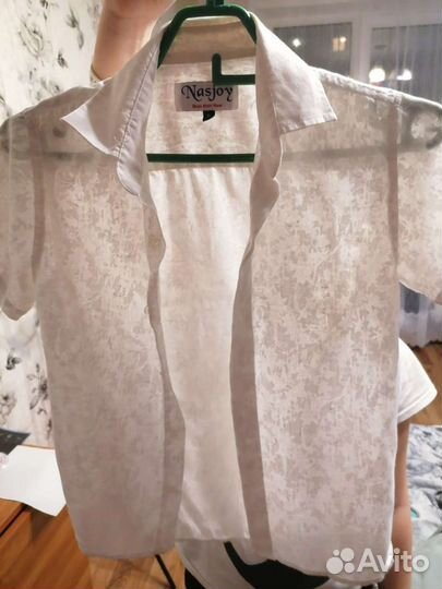 Рубашка белая