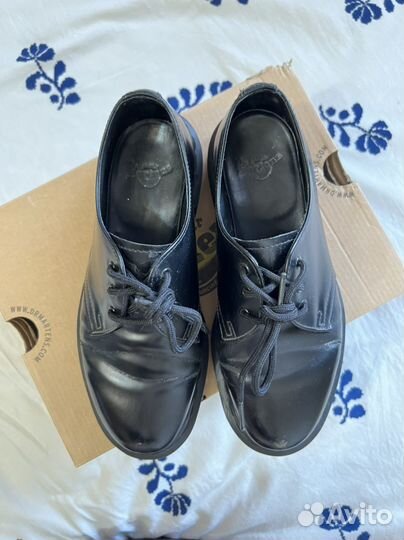 Ботинки Dr.Martens mono black 1461 37 размер