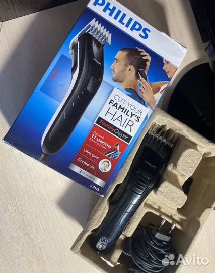 Машинка для стрижки волос philips