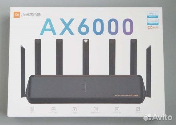Wi-Fi роутер Xiaomi Mi AIoT Router AX6000/BE7000