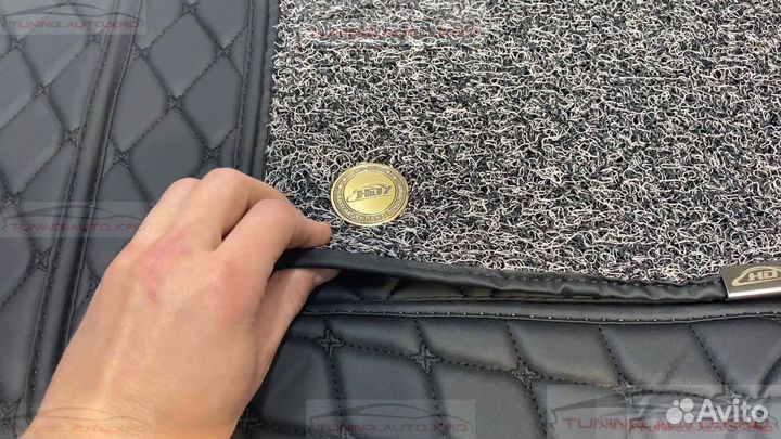 Ковры салона 3D Toyota Hilux Pick Up Левый руль F1