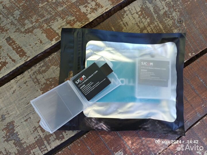 Аккумулятор sjcam для экшен камеры