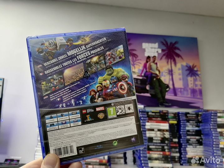 Lego Marvel Avengers Новый PS4 /PS5