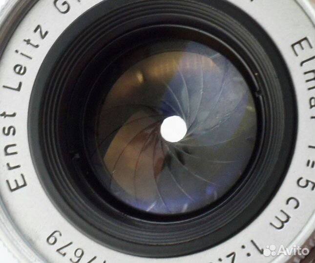 Leica Leitz Elmar 2.8/50. М39. 1958г