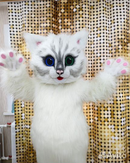 Экспресс поздравление от ласковой кошечки и зайки