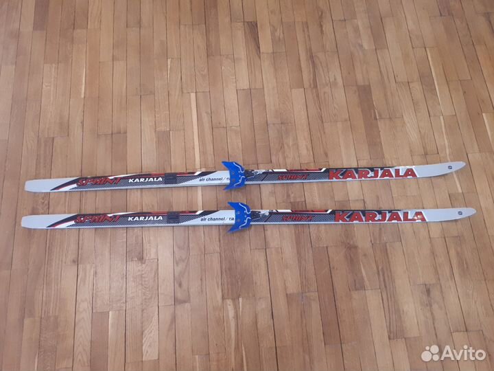 Детские беговые лыжи+крепления