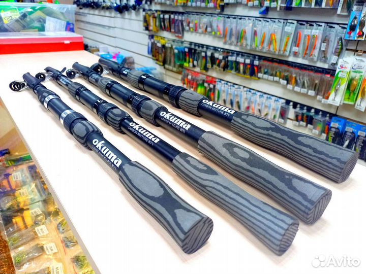 Телескопические удочки Okuma