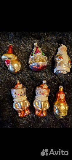 Елочные игрушки СССР