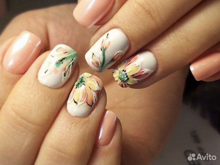 Акриловое Наращ. ногтей. Коррекции