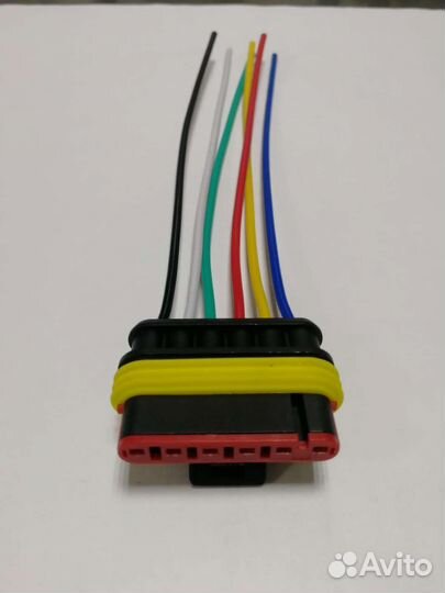 Разъем Камаз маз заднего фонаря диодного на 6 к