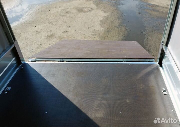 Двухосный прицеп 3.5х1.5 R13 с борт-трапом