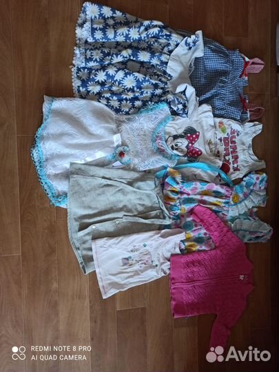 Детские вещи на девочку