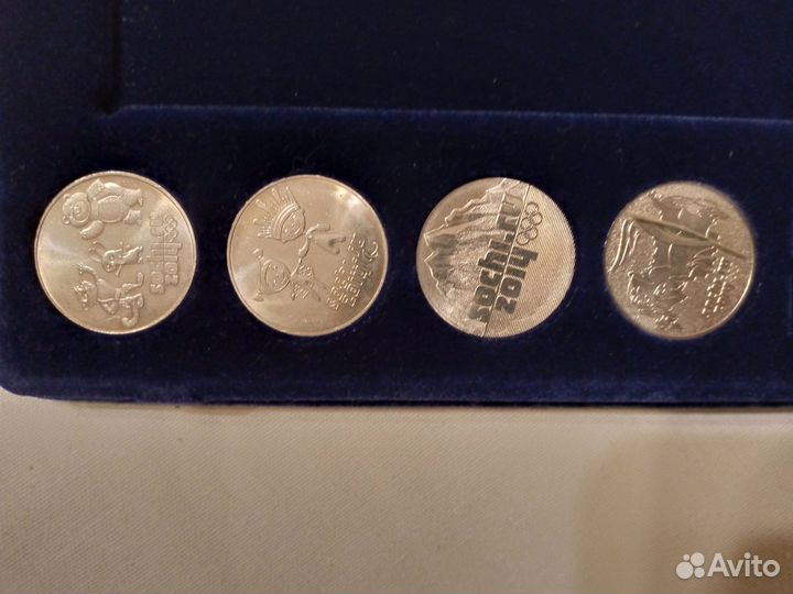 Набор коллекционных купюр и монет Сочи - 2014