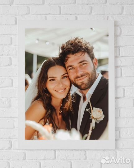 Портрет на холсте печать