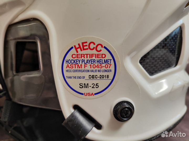 Шлем хоккейный reebok 7k L