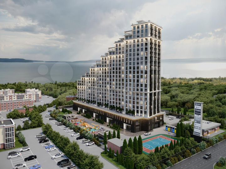 2-к. квартира, 84,7 м², 20/25 эт.