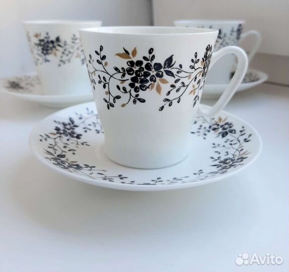 Чашка с блюдцем кофейная лфз, 