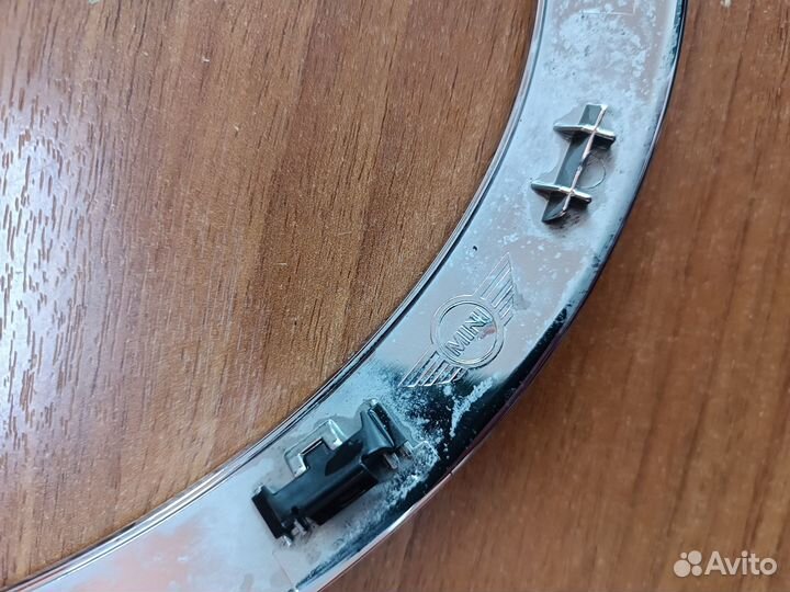 Накладка фары левой (хром) Mini Cooper