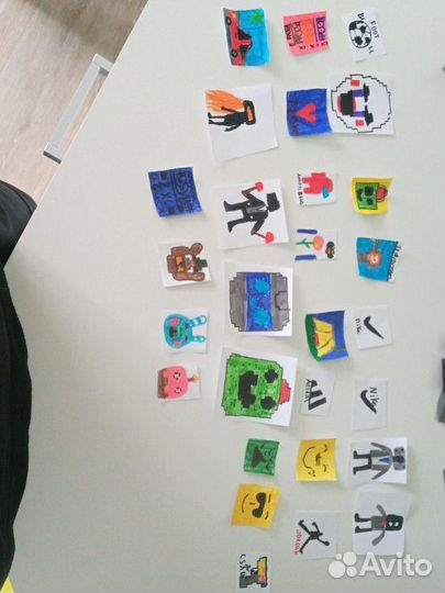 Стикеры от руки