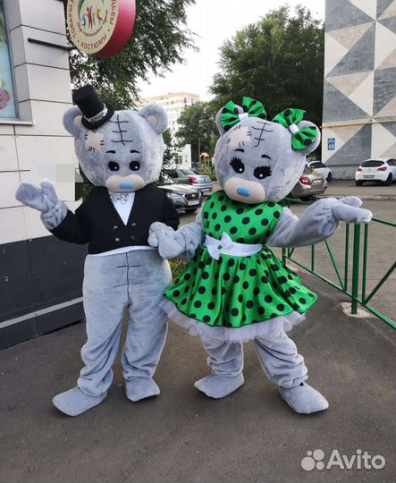 Ростовая кукла Мишка (пара)