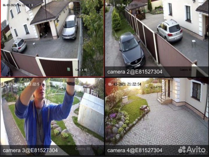 Установка и монтаж систем видеонаблюдения