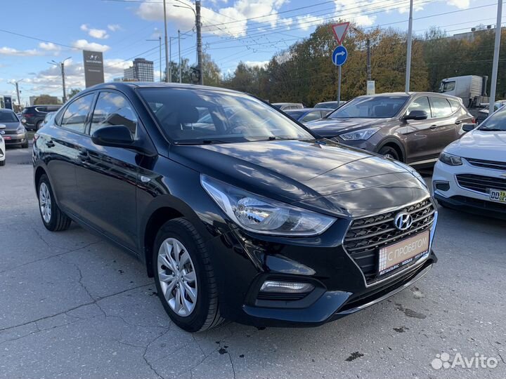 Hyundai Solaris 1.6 МТ, 2019, 82 175 км