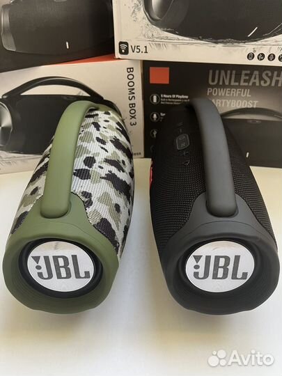 Купить блютус колонку JBL booms box 3