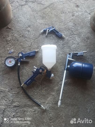 Воздушный компрессор 320л/м. Ресивер 50л