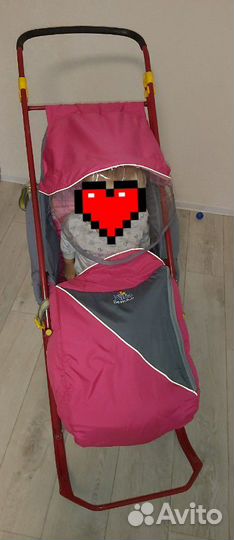 Коляска санки