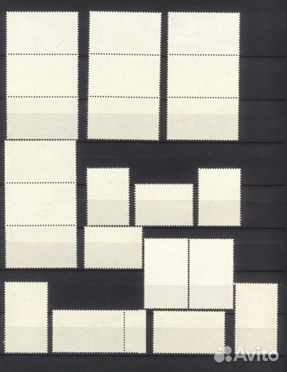 1969 - 84 г. г. UK(3): Гернси, чистые** марки