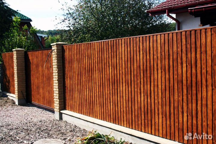 Забор Из Профнастила