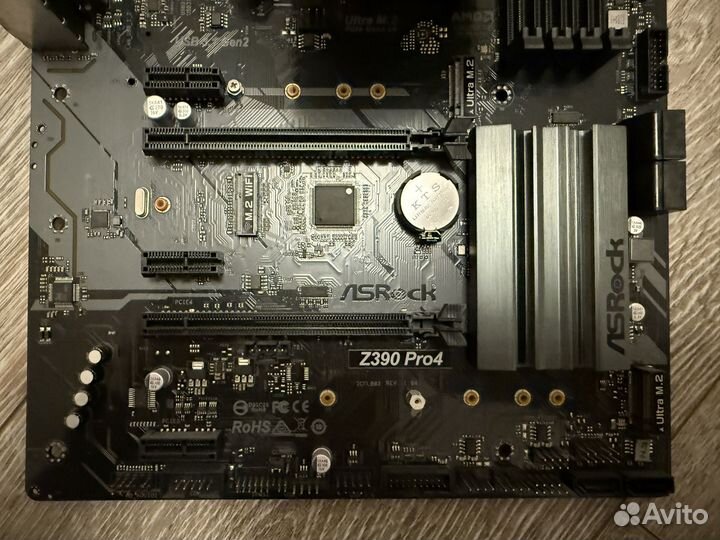 Комплект Asrock z390 pro4 i5-9600kf
